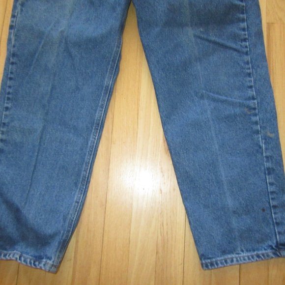 MENS CARHARTT B17 DST JEANS/RELAXED FIT/STRAIGHT LEG/SIZE 38 X 30! - Picture 5 of 8